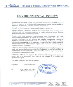 Environmental Policy